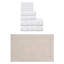 Ensemble de serviettes de bain et tapis de bain Bublitz Classy-102445830-127863113