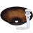Novatto 17.5'' Glass Circular Bathroom Sink-89559051