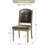 Quennel 22.5''W Transitional Faux Leather Dining Chair with Solid Wood Frame (Set of 2)-1581338789