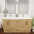 Victoria 58.9'' Double Bathroom Vanity with Acrylic Top-98195152