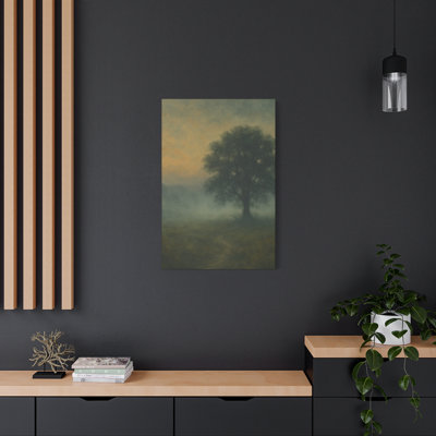 Apel Single Picture Frame Print on Canvas