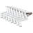 Metro Brick Herringbone 10-5/8 " x 12-1/2 " Porcelain Mosaic Floor and Wall Tile-52598511