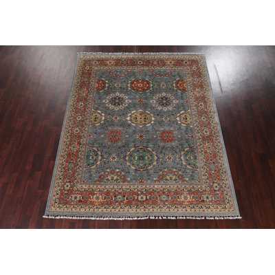One-of-a-Kind 8'1" X 9'9" Wool Area Rug in Blue