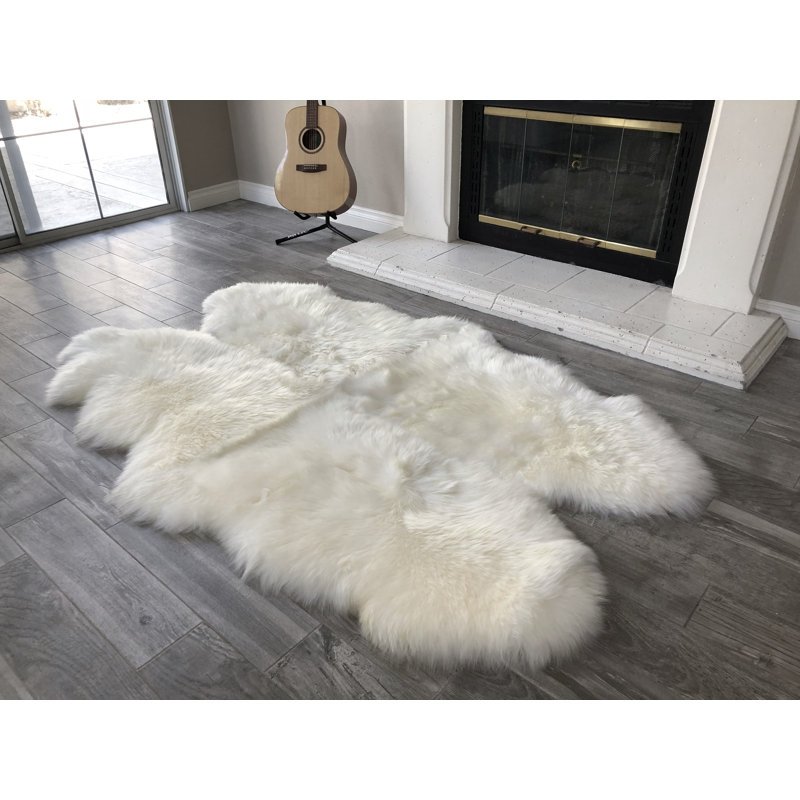 Amaranta Performance Sheepskin Indoor Rug, Novelty 3'6" x 5'6"