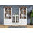 Display Storage Cabinet With Glass Doors Set Of 3