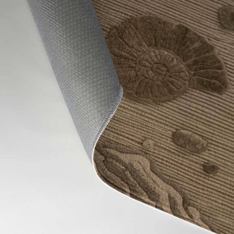 Tapis d'intérieur et d'extérieur brun Nature, Rectangle 9 pi x 12 pi