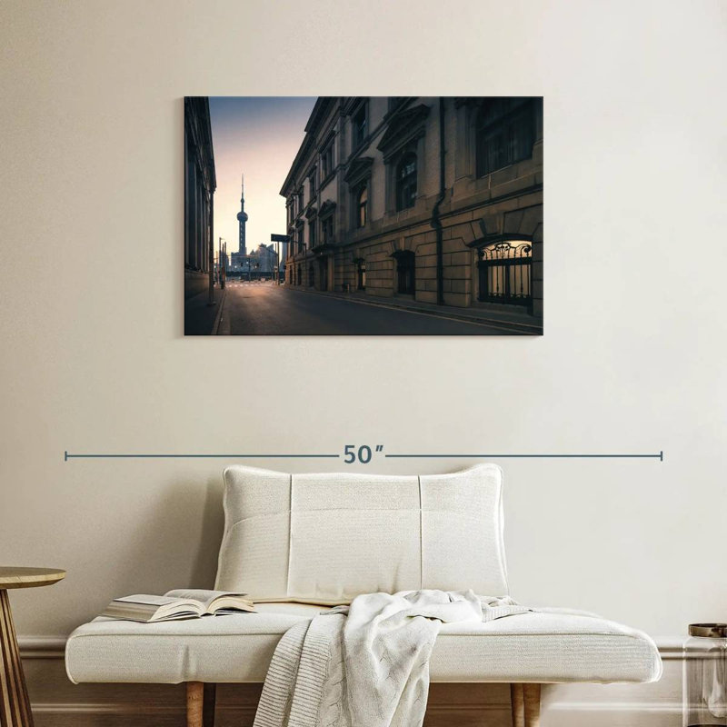 Shanghai Street, 24" H x 36" W