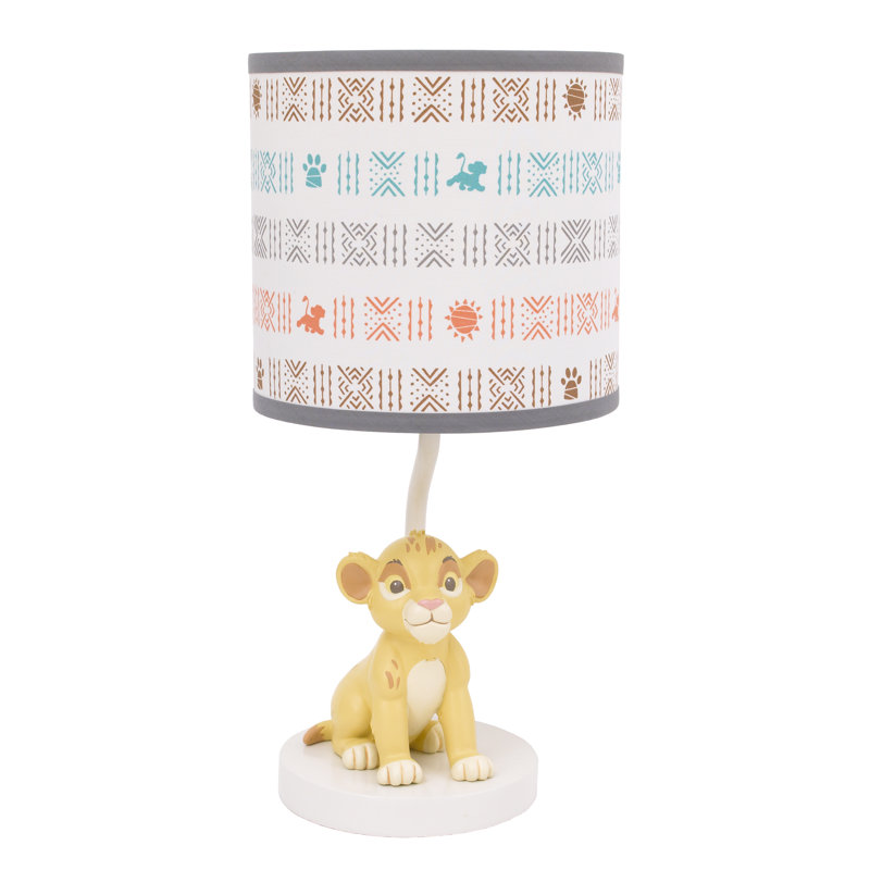 Lion King Circle Of Life Resin Table Lamp
