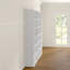 Crowl 224cm H x 255cm W Geometric Bookcase-14809438