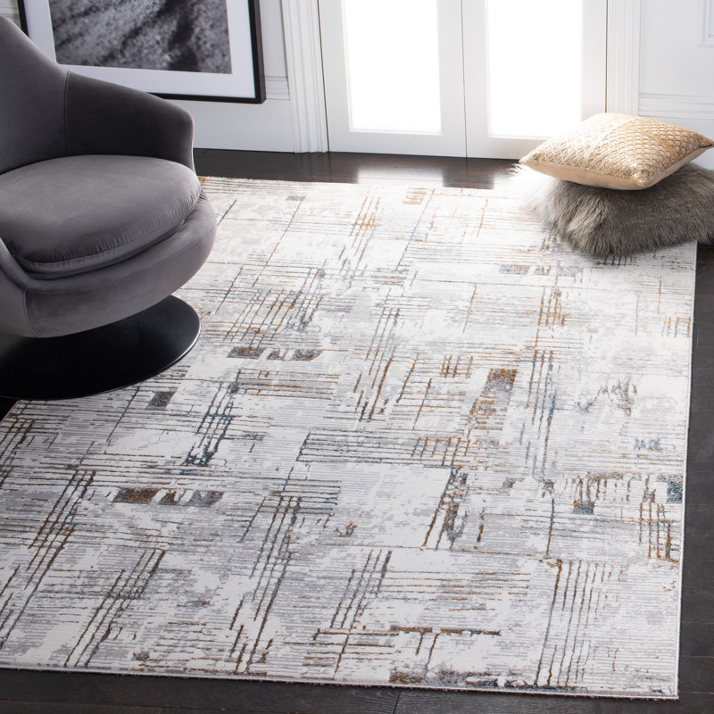 Sonoma Performance Abstract Rug, Rectangle 4'5" x 6'5"