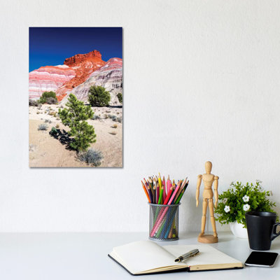 Evening light on the Cockscomb, Grand Staircase-Escalante National Monument, Utah, USA 1 Piece Wrapped Canvas Wall Art