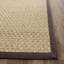 Debroh natural fiber maritime rupee solid color rug-434642012