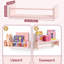 10 cm H x 40 cm W Solid Wood Floating Shelf Bookcase