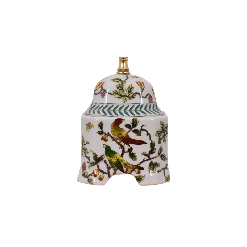 Bird Jar 13" Table Lamp