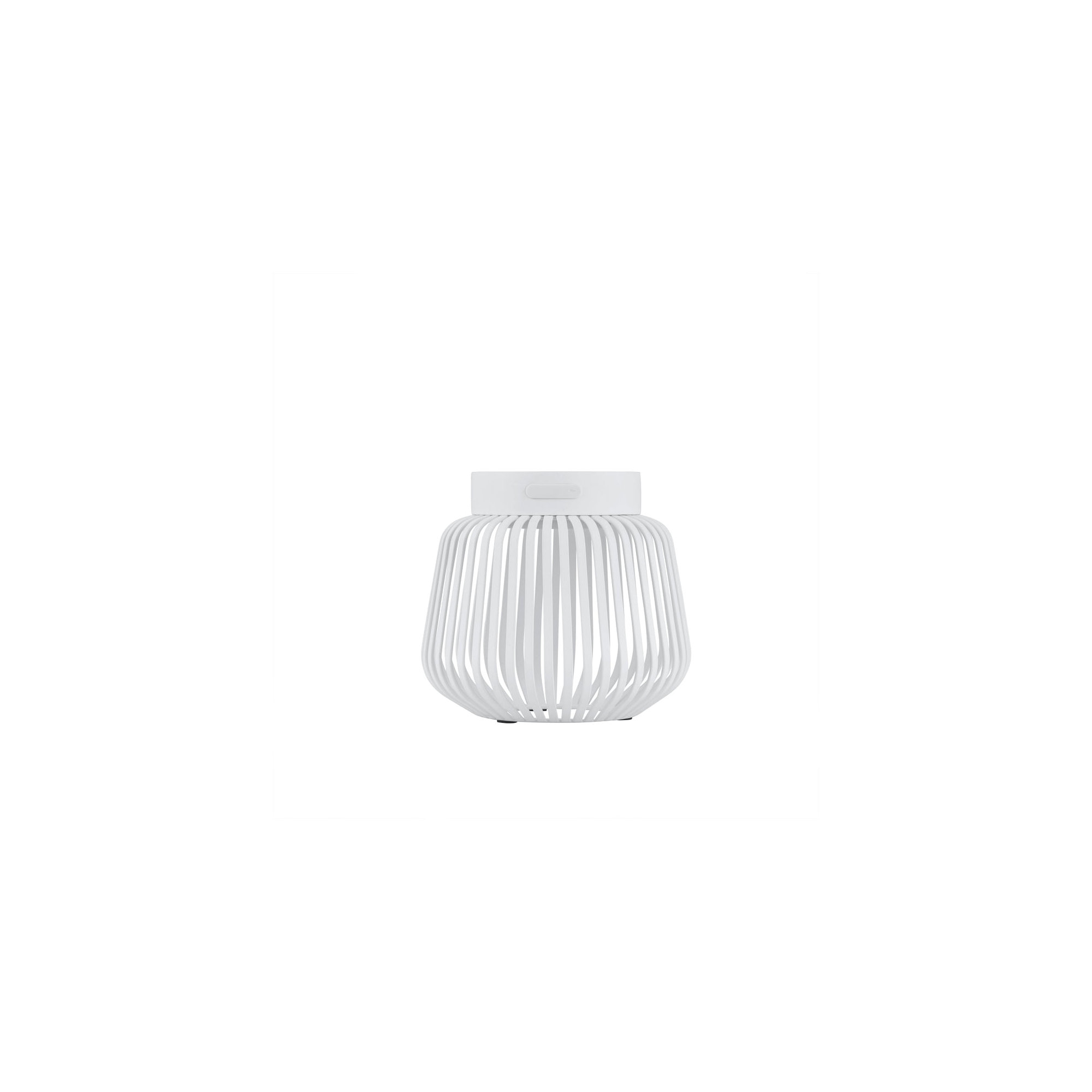 LITO Mobile Rechargeable LED Lantern - Large, White, 4.7" H x 5.3" W x 5.3" D