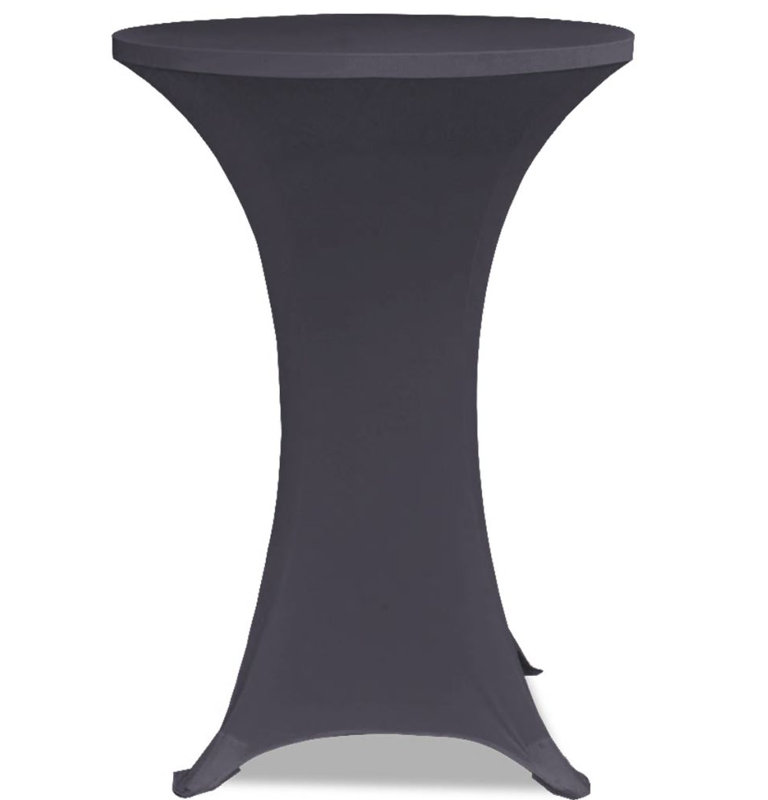 Outdoor Patio Table Cover, Anthracite, 60cm H