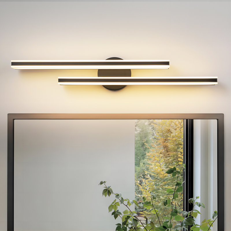 2- Light Led Dimmable Wall Vanity Light