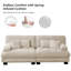 Ensemble de canapé en forme de U Cloud Couch, tissu chenille-695698119