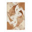 Tapis beige moelleux moelleux et éclectique abstrait-637454027