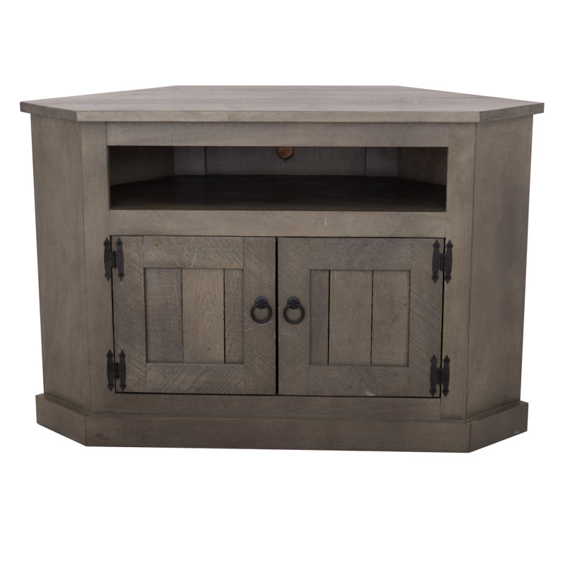 Dunstable TV Stand, 27" H x 41.25" W x 17" D, Soft White Stone