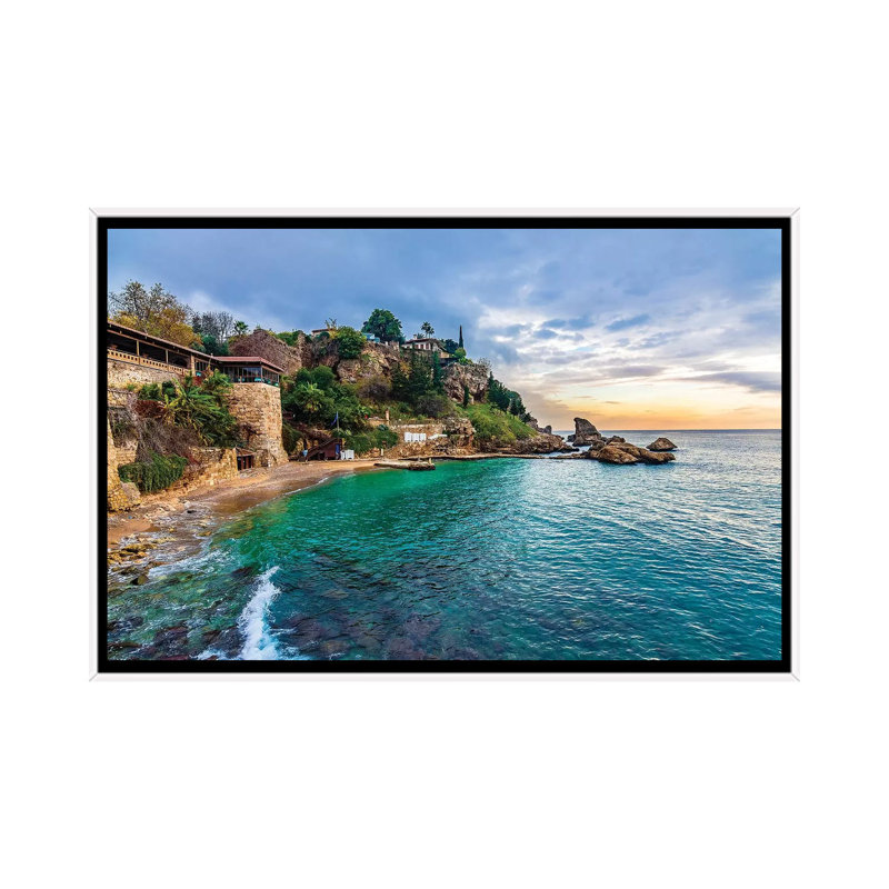 Antalya, Turkey III by Nejdet Duzen - Print on Canvas, 101.6 cm H x 66.04 cm W, White Framed