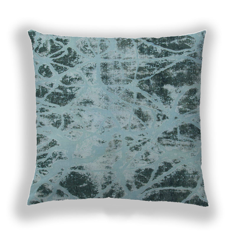 Coussin décoratif abstrait 1189, Microsuède