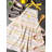 Striped Cotton Bib Apron