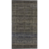 Hand-Knotted High-Quality Black and Gold Area Rug