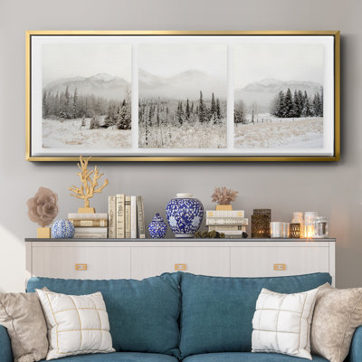 Snowbound- Framed Canvas
