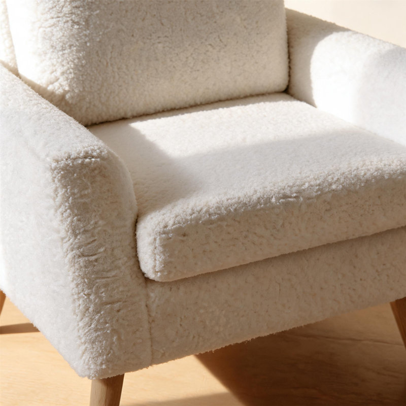 Elmick Upholstered Accent Armchair