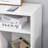 Printer Stand Home Office Mobile Cabinet Organizer Desktop With Caster Wheels, 2 Locking Breaks And Drawer