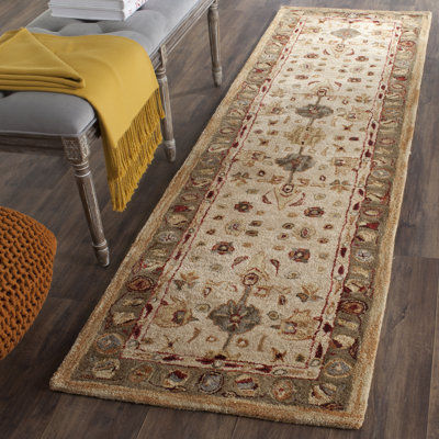 Tapis oriental en laine touffeté à la main Tingley