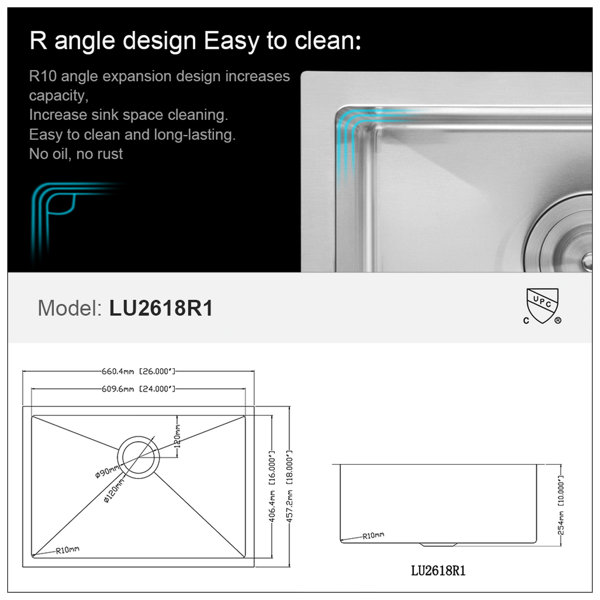 Dimensions du produit