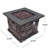 Square Fire Pit For Outdoor