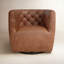 Hanover Swivel Tufted Barrel Chair-1450638086