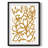 Blockbrush Garden I -Framed Print