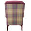 Clarkfield Upholstered Cotton Blend Wingback Chair