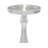 Aluminum Metal Decorative Silver Candle Holder Set