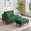 Chaise longue et tabouret rembourrés Finken-1086305211