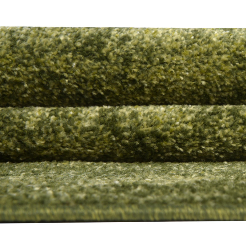 Tapis uni / rayé Desdemona couleur citron, Tapis de couloir 2 pi x 6 pi