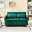 Lit en velours de 55 po, 2 avec coussin éponge, structure en bois massif et en métal pour différents espaces-1398704617