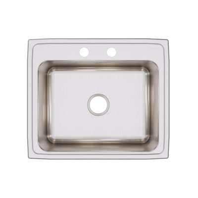 Lustertone 25" L x 21.25" W Drop-in Kitchen Sink