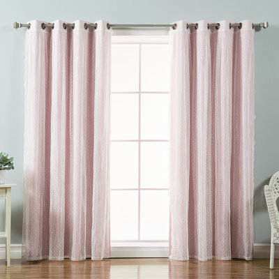Paire de rideaux obscurcissant Tulle