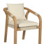 Chaise de patio avec coussin Calam