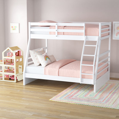 Klatt Solid Wood Twin Over Full Bunk Bed by Viv + Rae