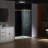 57.5-60'' W X 76'' H Single Sliding Silent-Glide Frameless Sliding Shower Door | Soft-Close, Anti-Slam Design | 3/8" Tempered Glass | Premium Stainless Steel-100085910