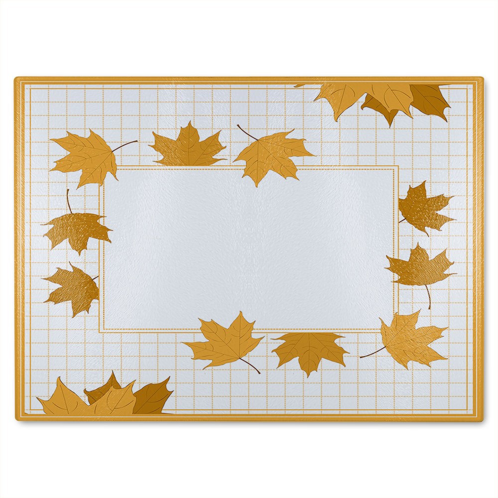 Autumn Glass Chopping Board