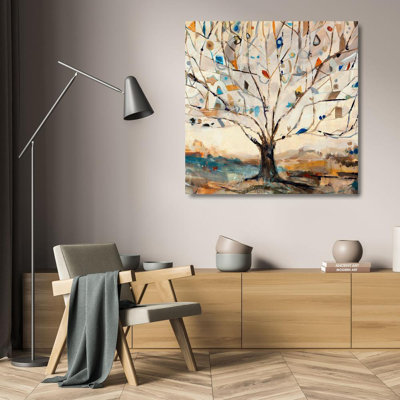 Red Barrel Studio Maas, Jodi Gallery Wrapped Canvas Art Titled: Merkaba Tree