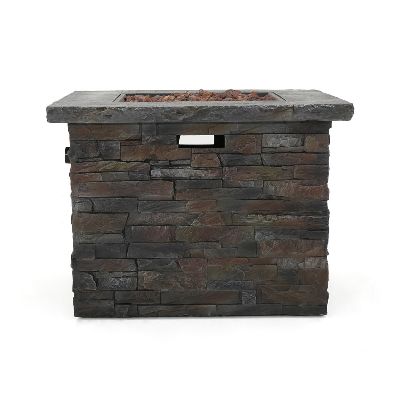 SQUARE MGO FIRE PIT - 40000 BTU.