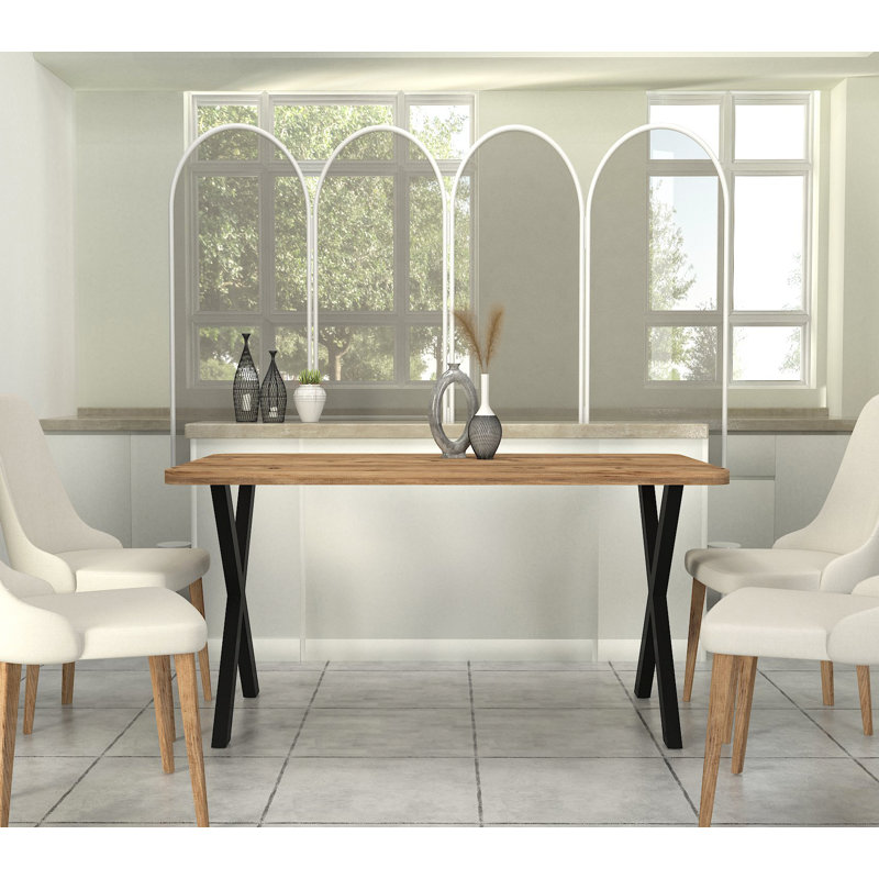 Comacho Metal Base Dining Table